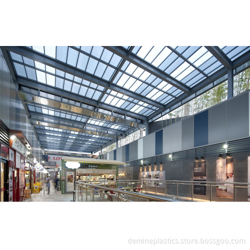 Building roof panel plastic polycarbonate panel